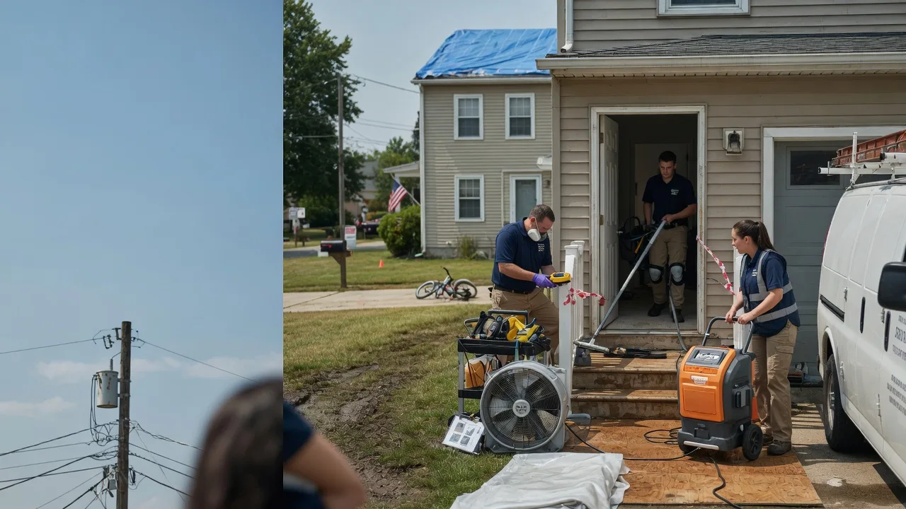 Water Damage Repair in Gibbon, MN near me